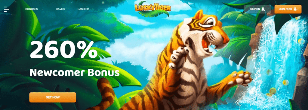 lucky tiger casino bonus